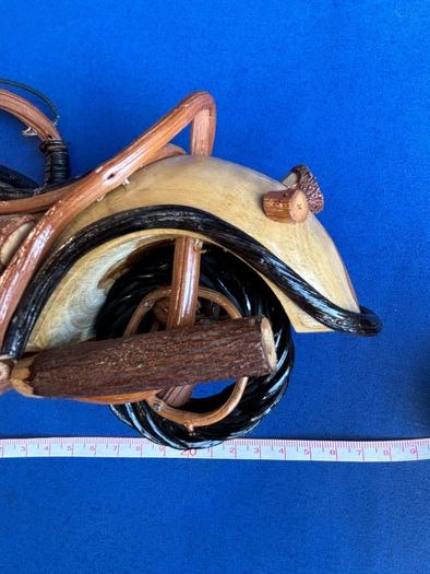 Wooden Motorcycle Desk Accessories/ Ornament