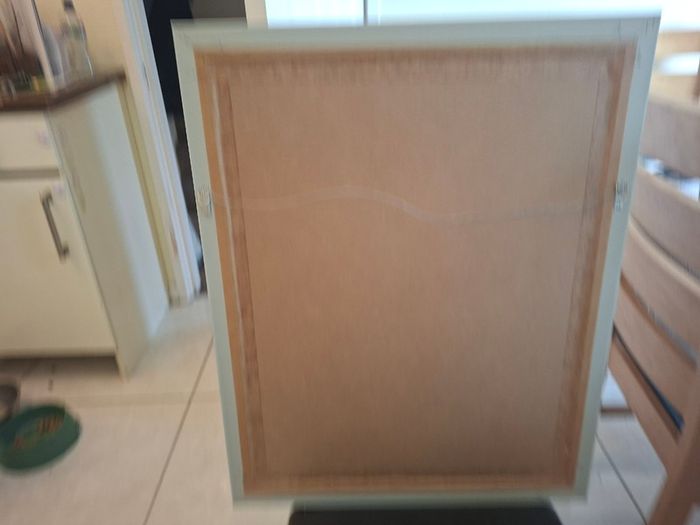 A beige picture of fairy stories for childrens room.