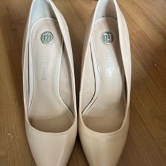 River island nude leather stilettos