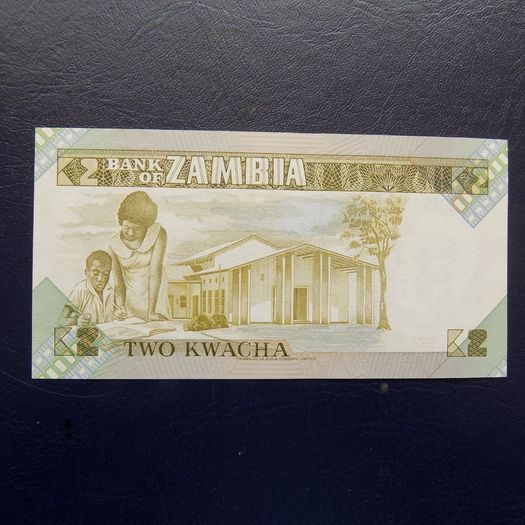 Zambia 1986 .2 Kwacha.Uncirculated Condition.