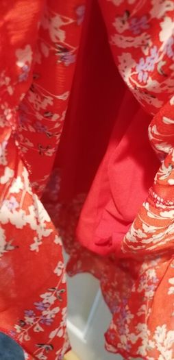 Summer Dress size 16  shein xl elasticated waist at back