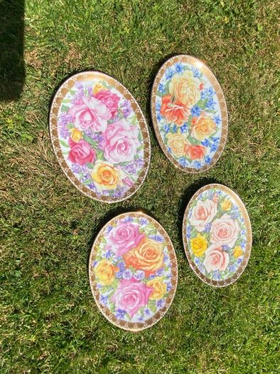 Davenport Ltd Edition Royal Rose Plates