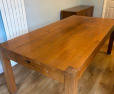 Dining table and matching side board