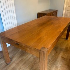 Dining table and matching side board