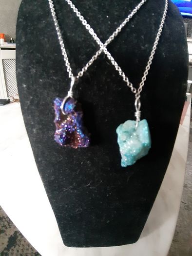 Natural Stone Quartz Pendant