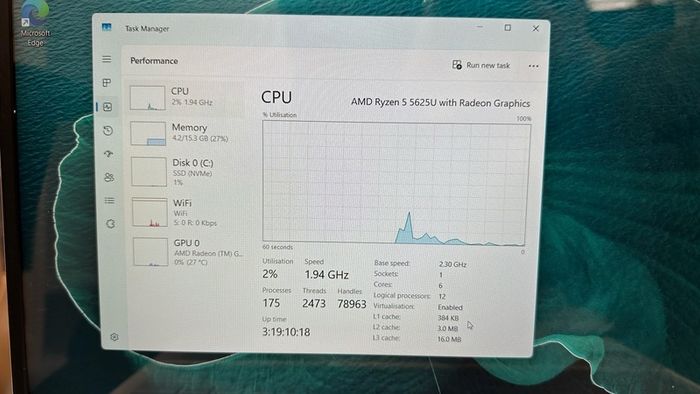 HP Pavilion 15-inch Touchscreen Ryzen 5 | 16GB RAM | 512GB NVMe