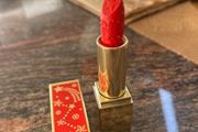 Estee Lauder Limited edition red lipstick starlet red with star design