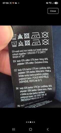 F&F Linen Mix Co Ord
