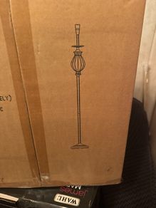 standard lamp brand new