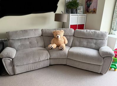 3-seater reclining sofa