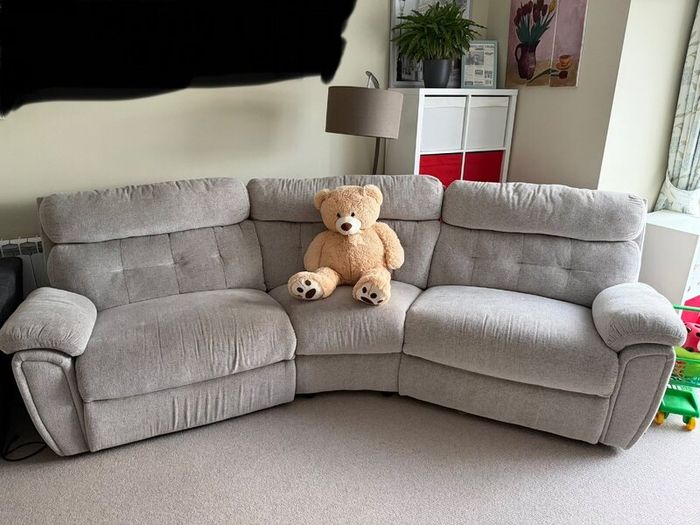 3-seater reclining sofa