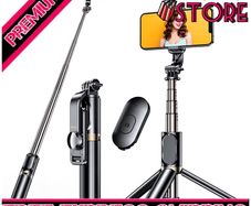 Selfie Stick, 4 in 1 Extendable Bluetooth Selfie Stick Tripod 360 Degree Rotation Stable Tripod Stand with Detachable Wireless Remote, Compatible with GoPro (FREE SHIPPING)