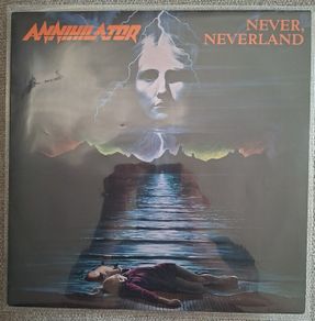 Annihilator Never, Neverland 1990 Roadrunner original RR 9374