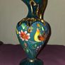 1940's Hubert Bequet Quaregnon Pitcher - Hand painted Image 4