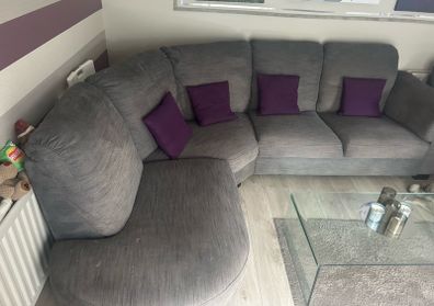 Grey Corner Sofa