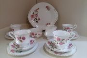 Royal Standard 15 piece tea set, Fine Bone China