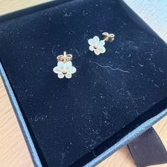 plated gold earrings