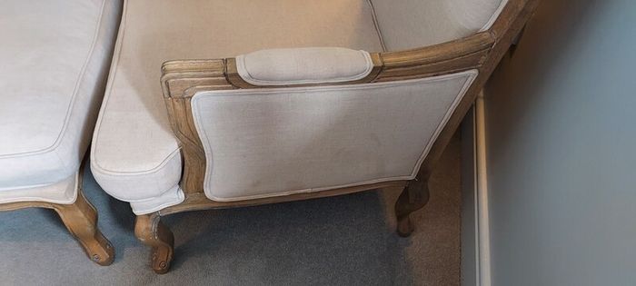 Armchair and Footstool