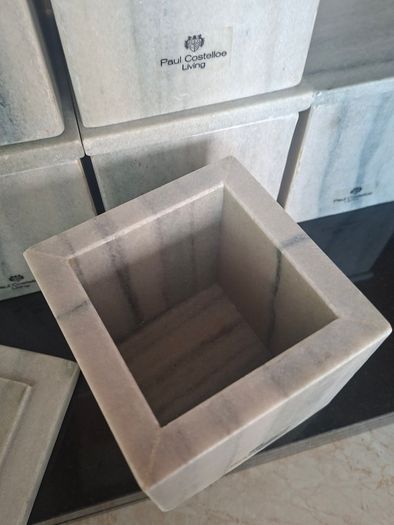Paul Costello Marble Cannisters Bundle.