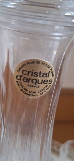 Cristal D'Arques Decanter Set(Vintage)