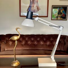 Rare Vintage Luxo Twin 2 Architects Lamp