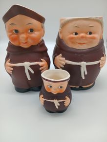 Friar/Monk Jugs made in West Germany by Goebel Hummel