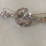 antique victorian sterling silver sweetheart brooch Image 2