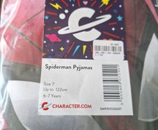 spiderman pj