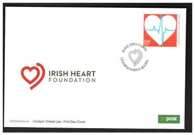 2016 Ireland 50th Anniversary of the Irish Heart Foundation Commemorative Stamp An Post First Day Cover (FDC)
