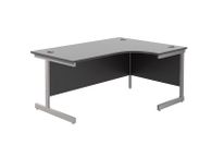 main image for ad New Radial / Corner Desk 1800 x 1200mm - Black