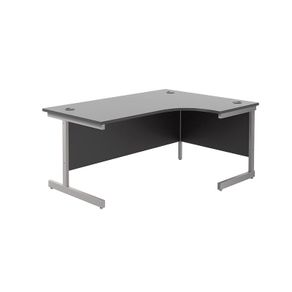 New Radial / Corner Desk 1800 x 1200mm - Black