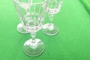 3 dainty Crystal small wine glasses