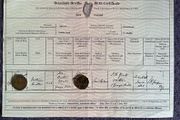 W.B. Yeats - Irish Writer - Birth Certificate