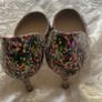 L.K.Bennett Flossie Nappa Leather Print Heels - Size 40 Image 6