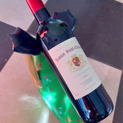 Wooden duck wine holder