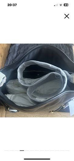 Givenchy Voyou hobo in calfskin , silver and Goldware , NWT
