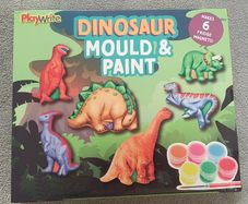 Dinosaur mould and paint
