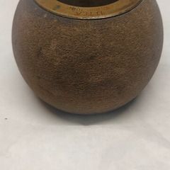 Vintage D.N.A Match striker with a brass bung insert ,and description of 17 September 1927,,,price includes post, nice patina condition, collectors item, see pictures for condition,,sold as seen .