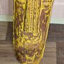 A Large Traditional Hand Carved Wood Shield Totem, Postage Available or collection, Measurements are in the photo's Image 6