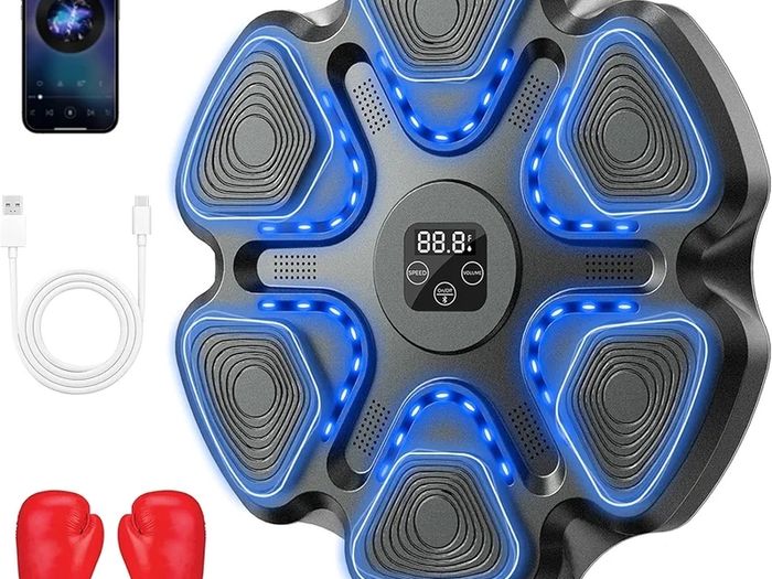 Smart Music Boxing Machine UK, Black