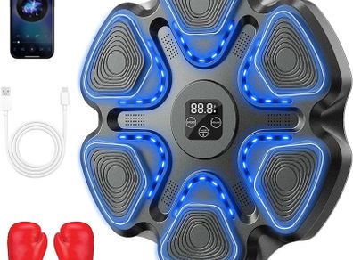 Smart Music Boxing Machine UK, Black