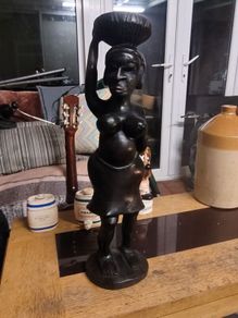 2ft African art  carving