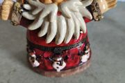 Vintage Whimsical Santa Claus Treasure Box