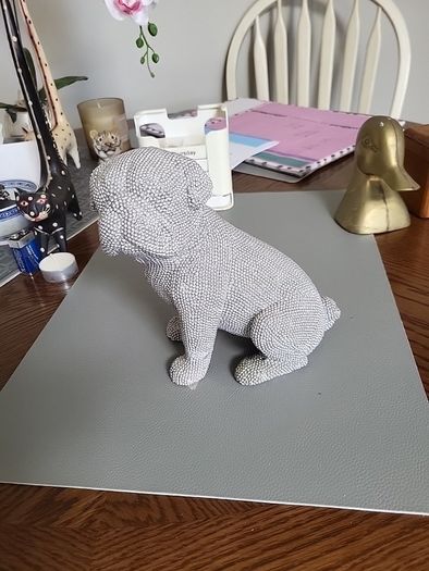 Pug dog ornament