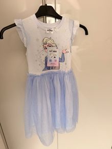 Frozen Everday Wear Girls Dress 5-6 years