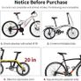 Bike Rear Rack, Bicycle Rear Back Seat Luggage Rack Holder Carrier for Panniers Bags, Luggage, Cargo, 50kg Load, Aluminum Alloy Adjustable with Reflector for Cycling Camping Touring Sport (FREE POSTAGE) Image 5