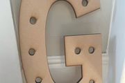 Wooden letter G