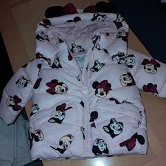 Baby warm jacket Disney pattern