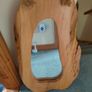 Wooden hand crafted mirror Image 3