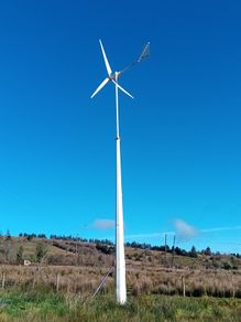 3kw 48v wind turbine 4m diameter with new blades, controller.